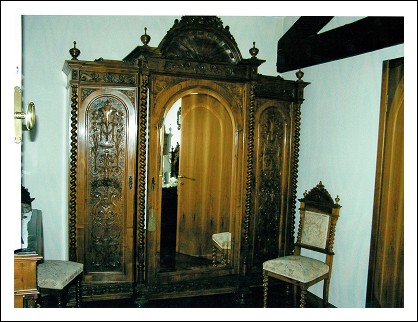 Camera matrimoniale noce stile veneziano 1900