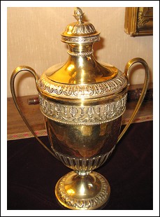 Grande Coppa Trofeo in Argento Dorato 925/1000 (Sterling) - Londra 1895