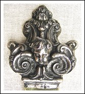 Tre finali di croce in argento NAPOLI 1723-Console Antonio Guariniello. Cm. 17 X 13 X 7