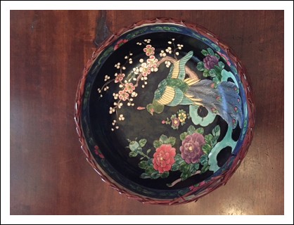 Ciotola in ceramica policroma  ’Cina’