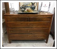 Com&ograve; in legno di noce 