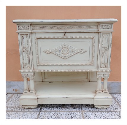Mobile bar , credenza shabby chic.110lx51px108h