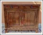 Credenza in noce. 125lx48px103h