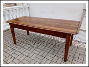 Tavolo fisso rettangolare. 200lx87px81h