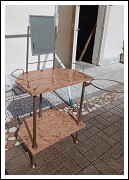 Tolette in marmo 60lx40x116h