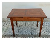 Tavolo allungabile rettangolare a tiro. 115lx82px82h 207l aperto 