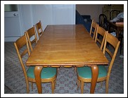 tavolo e 6 sedie
