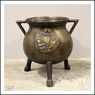 Antico Vaso in bronzo 10,8 kg. - Italia XIX secolo