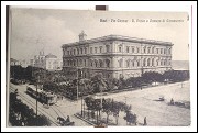 BARI 1930 Via Cavour R. Poste e Camera di commercio nozze Principe Umberto 