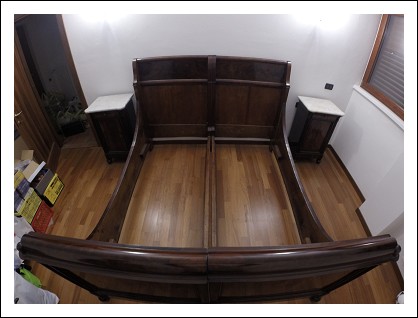 Camera matrimoniale antica inizio 800