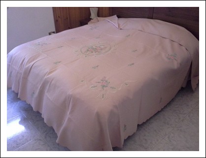 Bedspread in piqu