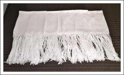 ’Fiandra’ linen towels set.
