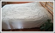 Carved bedspread