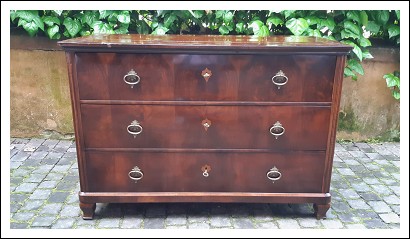 Comò antico Biedermeier