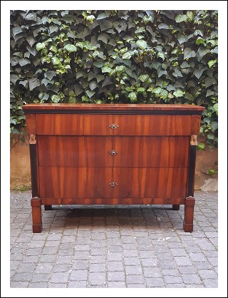 Com&ograve; cassettone antico Lombardo Impero