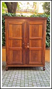 Armadio lombardo antico dell&rsquo;800 in noce