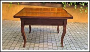 Tavolo antico allungabile a tiro gambe mosse