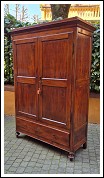 Armadio credenza antico modenese in noce