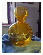 vaso in vetro   di Egidio Costantini