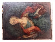 Napoli Maria Amalia di Borbone ritratto dipinto antici
