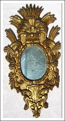 Coppia di specchierine ’Luigi XIV’. Roma.